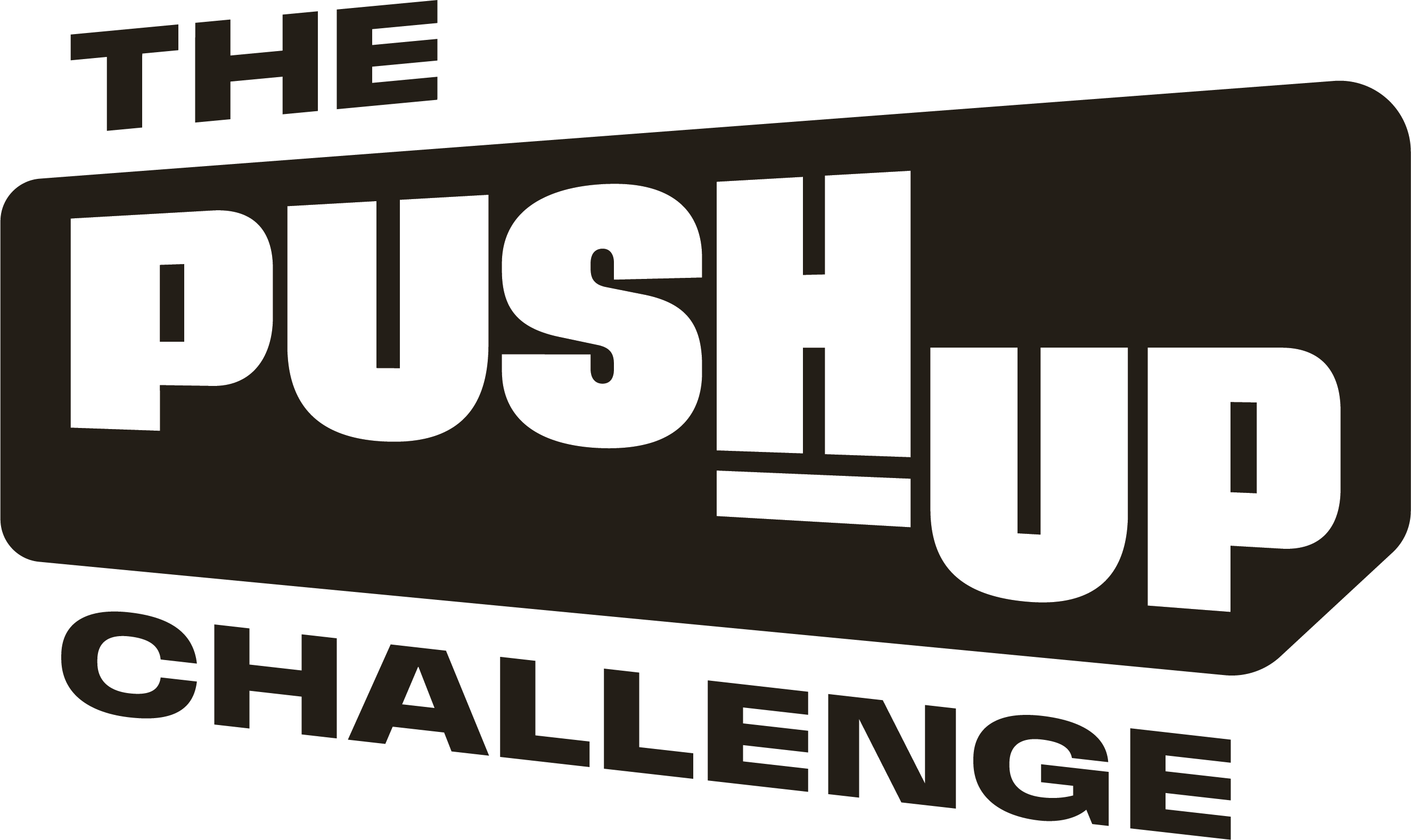 Logo - The Push-Up Challenge - black